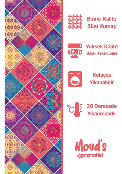 Anatolia 3 Desenli Süet Dertsiz Masa Örtüsü fiyatları