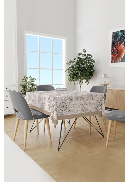 Anatolia 4 Desenli Süet Dertsiz Masa Örtüsü