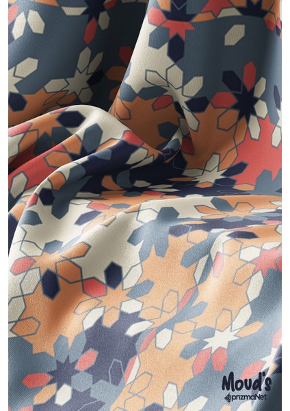 Mozaik Desenli Süet Dertsiz Masa Örtüsü modelleri