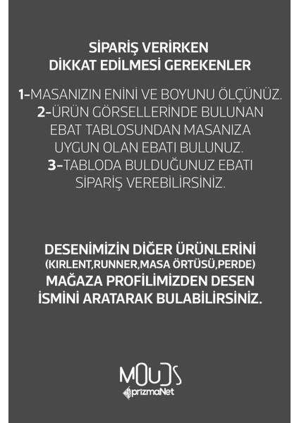 Mozaik Desenli Süet Dertsiz Masa Örtüsü indirimleri