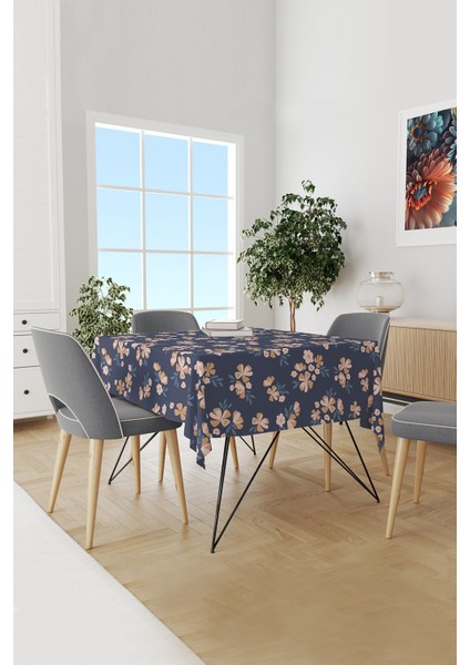 Gurun Desenli Süet Dertsiz Masa Örtüsü