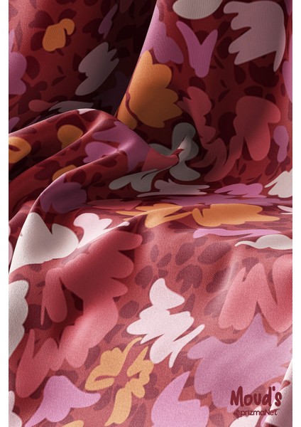 Burgundy 2 Desenli Süet Dertsiz Masa Örtüsü modelleri