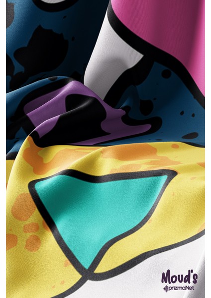 Artboard 2 Desenli Yuvarlak Süet Dertsiz Masa Örtüsü modelleri