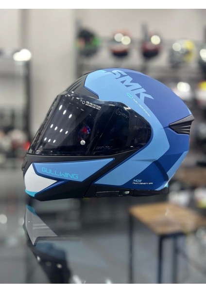 Gullwing Kresto Çene Açılır Kask Şeffaf Vizörlü fırsatları