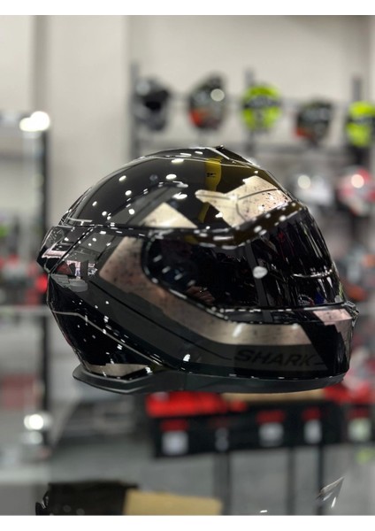 Skwal I3 Rhad Siyah Bronz Şeffaf Vizörlü Kask indirimleri