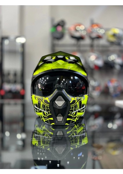 X1-X Seul Warrior Yellow Kask Motozilla fiyatları