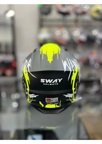 X1-X Seul Warrior Yellow Kask Motozilla indirimleri
