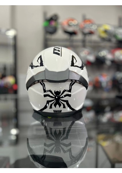 Prohelmets Insect Full Face Kask Siyah Vizör Motozilla