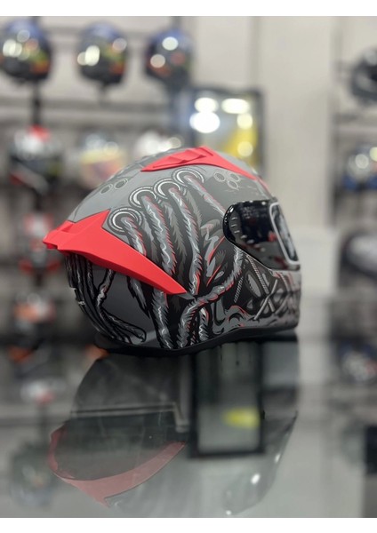 Matt Dreka Dark Vizör Kask