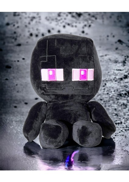 Ithal Kumaş Minecraft Anime Enderman Karakter Figür Peluş Oyuncak Uyku & Oyun Arkadaşı 22 Cm.