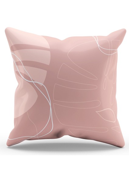 Çift Tarafı Baskılı Art 10 Desenli Süet Kırlent Kılıfı - PL910