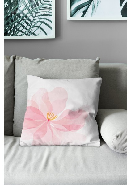 Çift Tarafı Baskılı Rabesa-2 Desenli Süet Kırlent Kılıfı modelleri