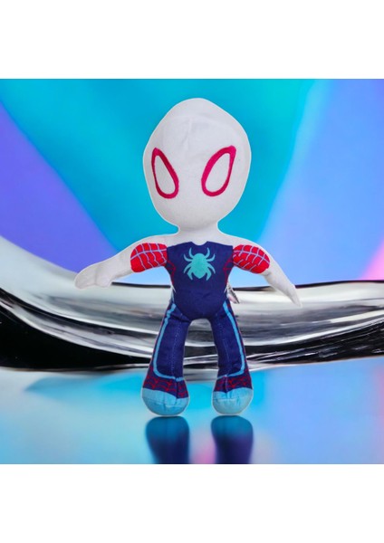 Ithal Kumaş Marvel Spidey Spiderman Ghost Spider Miles Morales Figür Peluş Oyuncak Çeşitleri 30 Cm.