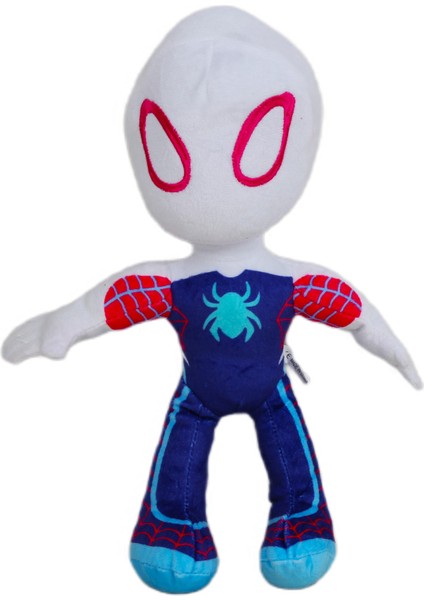 Ithal Kumaş Marvel Spidey Spiderman Ghost Spider Miles Morales Figür Peluş Oyuncak Çeşitleri 30 Cm.