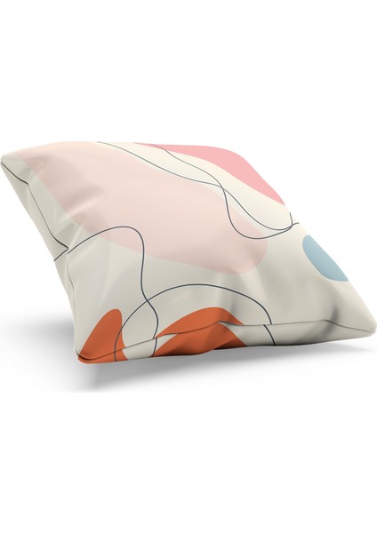 Çift Tarafı Baskılı Quiet-2 Desenli Süet Kırlent Kılıfı fiyatları