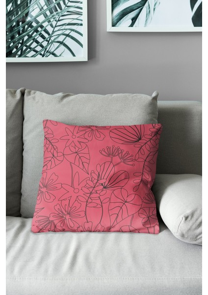 Çift Tarafı Baskılı Color Seosan-3 Desenli Süet Kırlent Kılıfı modelleri