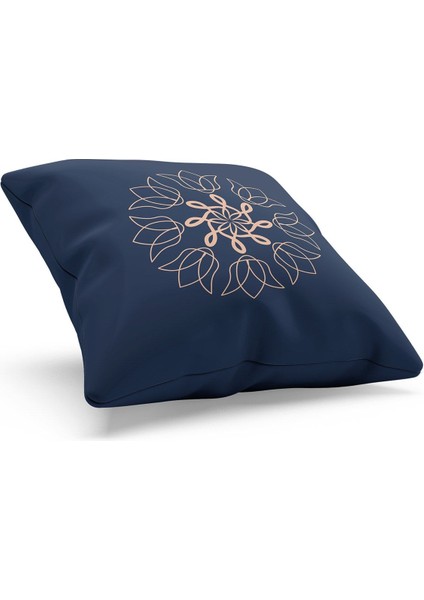 Çift Tarafı Baskılı Gri Soft Night-3 Desenli Süet Kırlent Kılıfı fiyatları