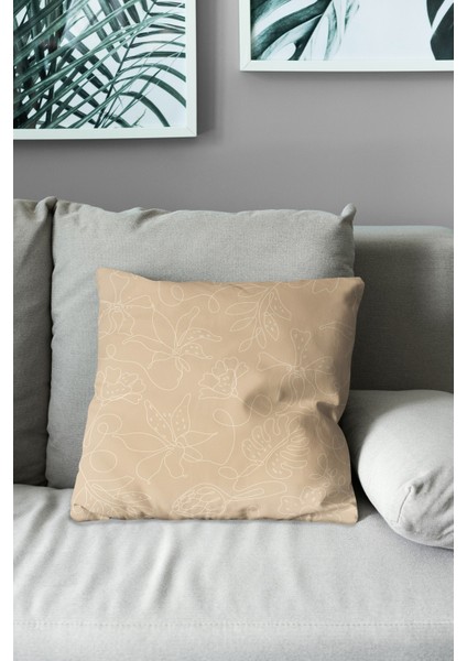 Çift Tarafı Baskılı Hope Fell-3 Desenli Süet Kırlent Kılıfı modelleri