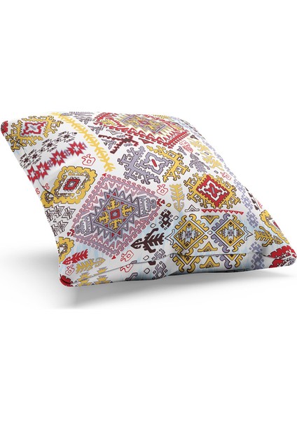 Çift Tarafı Baskılı Anatolia 10 Desenli Süet Kırlent Kılıfı fiyatları