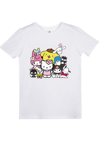 Kuromi Ve Arkadaşları Baskılı Tshirt