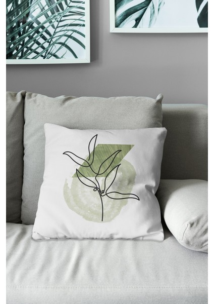 Çift Tarafı Baskılı Megu-4 Desenli Süet Kırlent Kılıfı modelleri