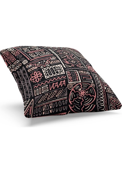 Çift Tarafı Baskılı Hitit Figür-1 Desenli Süet Kırlent Kılıfı fiyatları