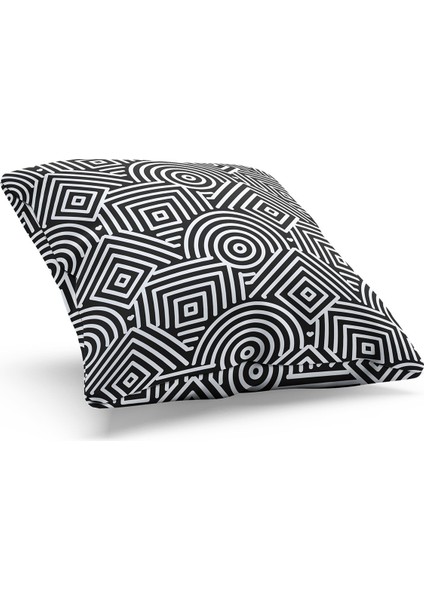 Çift Tarafı Baskılı Shape-2 Desenli Süet Kırlent Kılıfı fiyatları