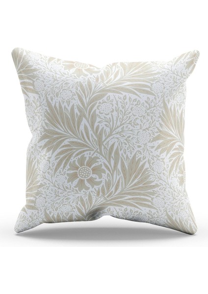 Çift Tarafı Baskılı Klasik-6 Desenli Süet Kırlent Kılıfı