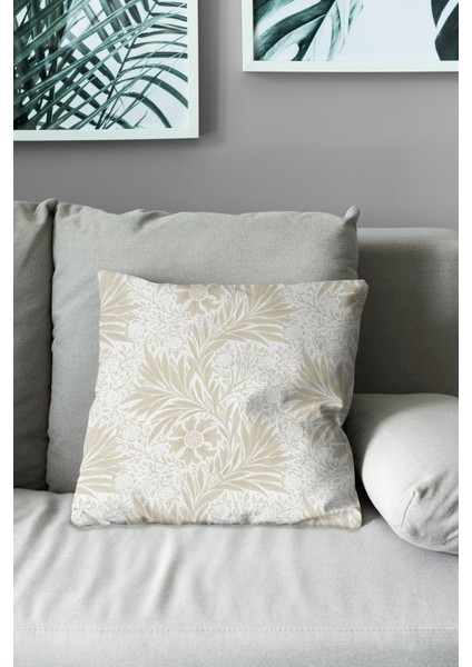 Çift Tarafı Baskılı Klasik-6 Desenli Süet Kırlent Kılıfı modelleri