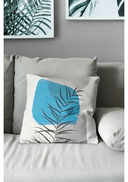 Çift Tarafı Baskılı Alye-2 Desenli Süet Kırlent Kılıfı modelleri