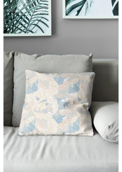 Çift Tarafı Baskılı Klasik-5 Desenli Süet Kırlent Kılıfı modelleri