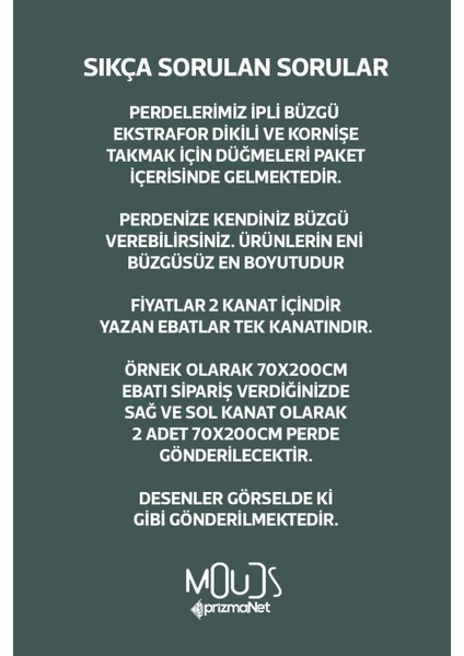 Farmer Desenli Süet Oturma Odası Salon Fon Perde Dijital Baskılı Ekstrafor Büzgü 2 Kanat PRD-1108 fırsatları