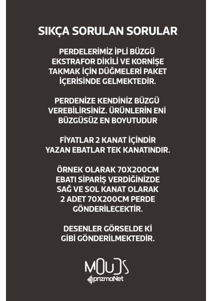 Minimal Sanat Desenli Süet Oturma Odası Salon Fon Perde Baskılı Ekstrafor Büzgü 2 Kanat PRD-1113