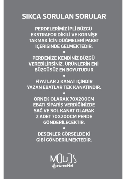 Anatolia 4 Desenli Süet Oturma Odası Salon Fon Perde Baskılı Ekstrafor Büzgü 2 Kanat PRD-1012