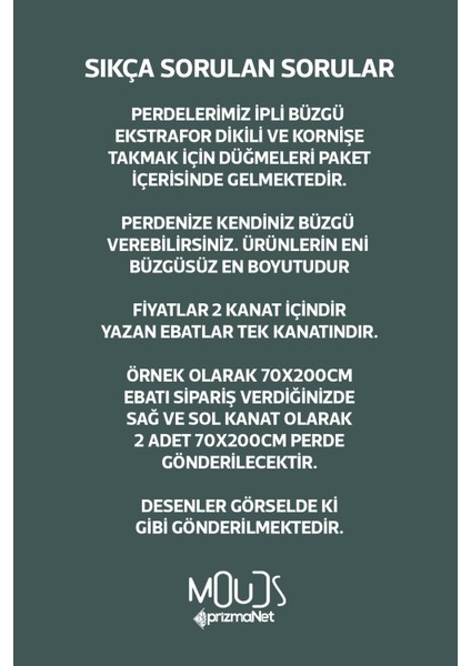 Farmer Desenli Süet Oturma Odası Salon Fon Perde Dijital Baskılı Ekstrafor Büzgü 2 Kanat PRD-1108