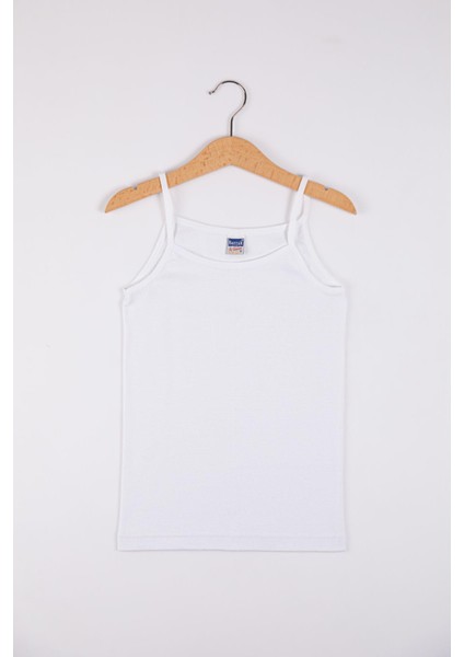 Kız Çocuk Ribana Ip Askılı Atlet 2520 - 12 Adet