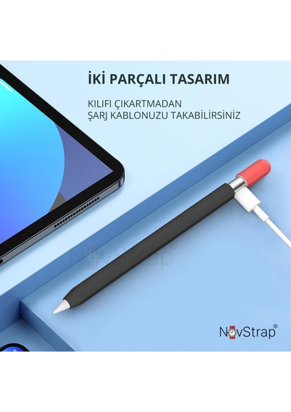 Novstrap Apple Pencil Usb-C ile Uyumlu Kılıf