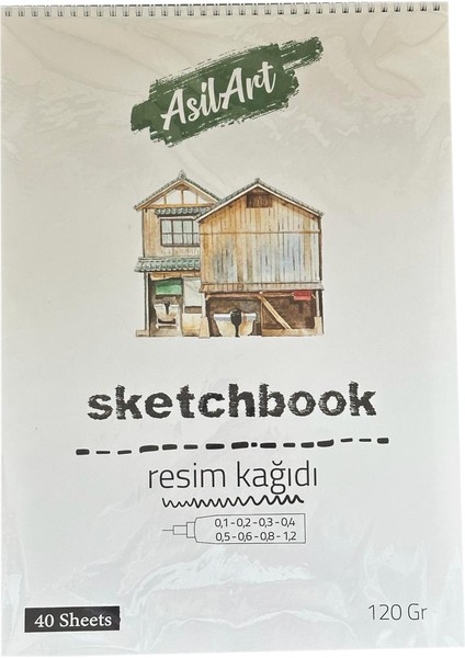Asil Art Eskiz Defteri 12 x 3