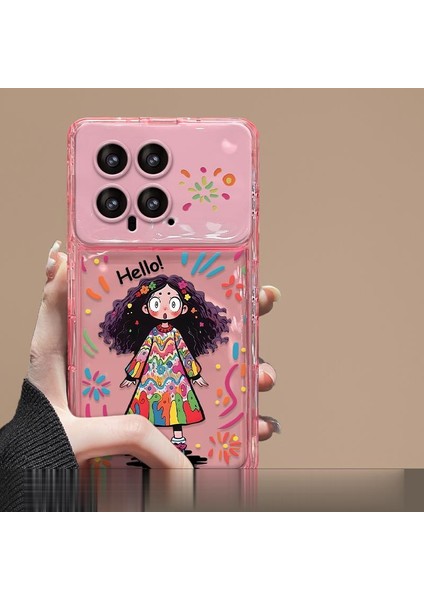 Xiaomi Poco F5 Pro Mirror Darbeye Dayanıklı Telefon Kılıfı (Yurt Dışından)