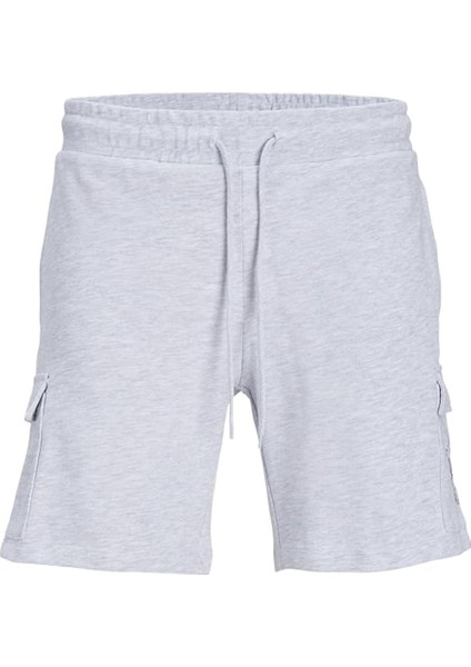 Bağlamalı Bel Normal Beyaz Erkek Şort Jpstlogo Sweat Shorts 2 Col Sn Gms