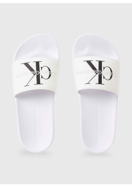 Beyaz Kadın Plaj Terliği YW0YW0010301W fırsatları