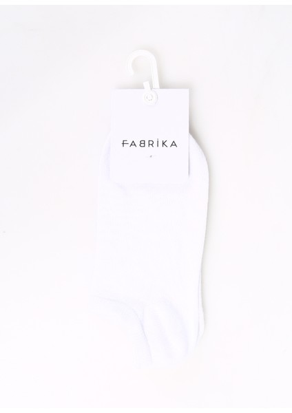 Beyaz Kadın Patik Çorap Ul-Kdn-Ptk