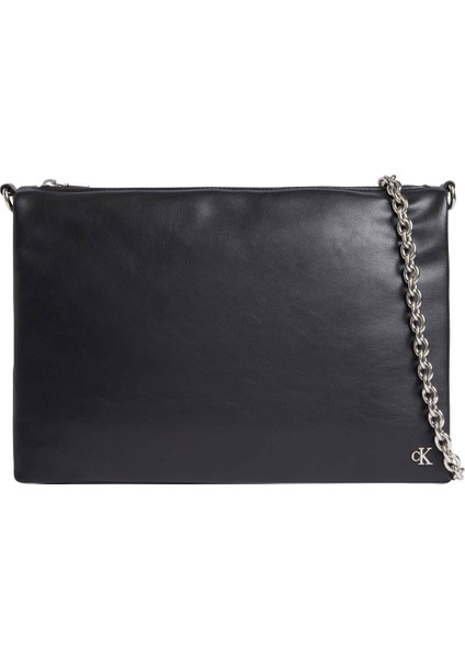 Calvin Klein Siyah Kadın 23X33X12 cm Çapraz Çanta K60K611950BEH