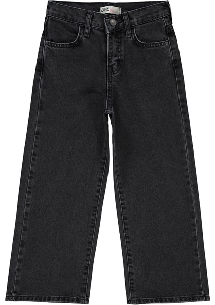 Kız Çocuk Pantolon 6-9 Yaş Füme