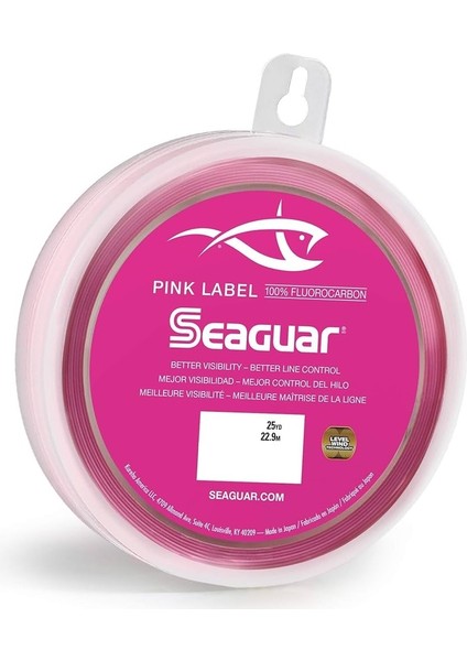 Pink Label 22.9mt 0.52mm %100 Fluoro Carbon Misina