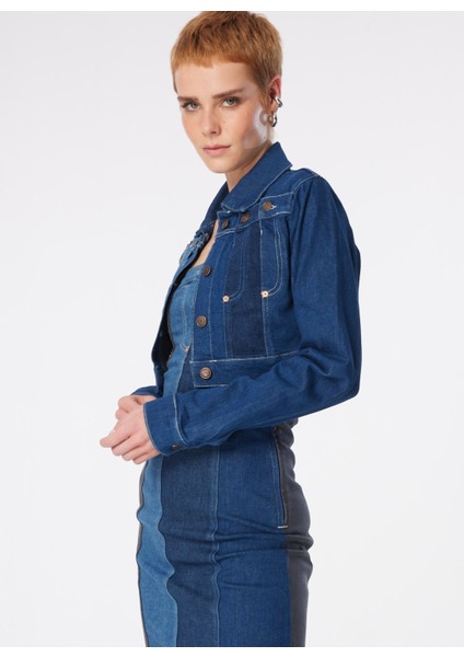 Indigo Kadın Denim Ceket 241K1J0501