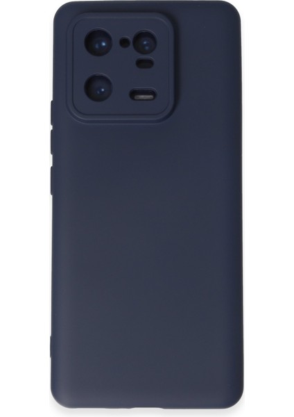 Xiaomi Mi 13 Pro Kılıf Nano Içi Kadife Silikon - Lacivert 24051