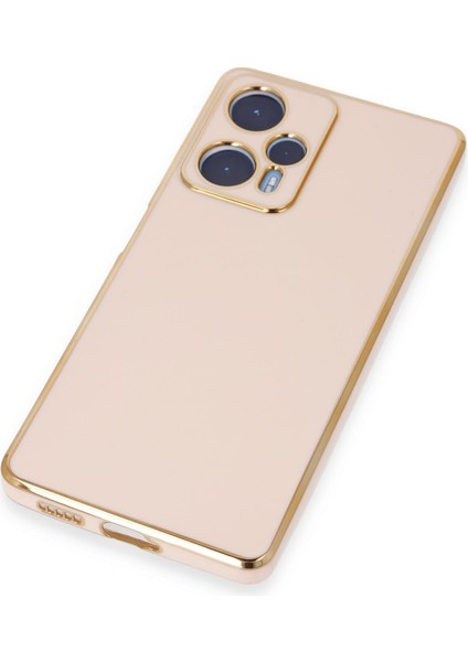 Xiaomi Poco F5 Kılıf Volet Silikon - Pembe 24051