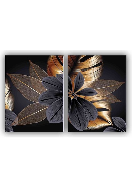 Mavi Gold Yapraklar ( Salon )