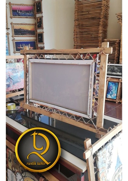 Led Işıklı Sanatsal Vazoda Canlı Çiçekler Modern Dekoratif Hediyelik Şık Ev Ofis İşyeri Rustik Kanvas Tablo 96 x 66 cm